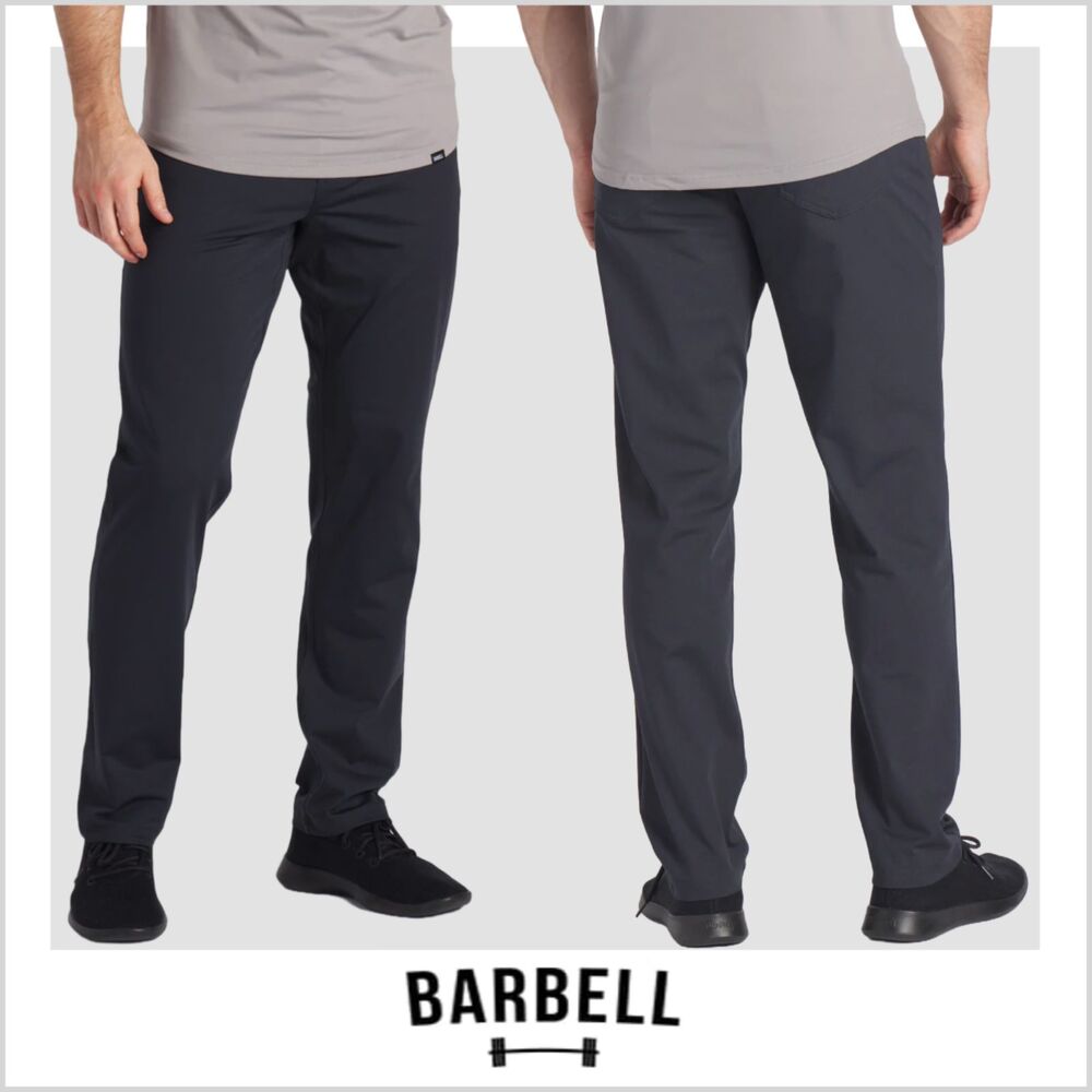 Men's BARBELL  Anything Pant Chino Straight Athletic Fit | Oxford | Sz: 34